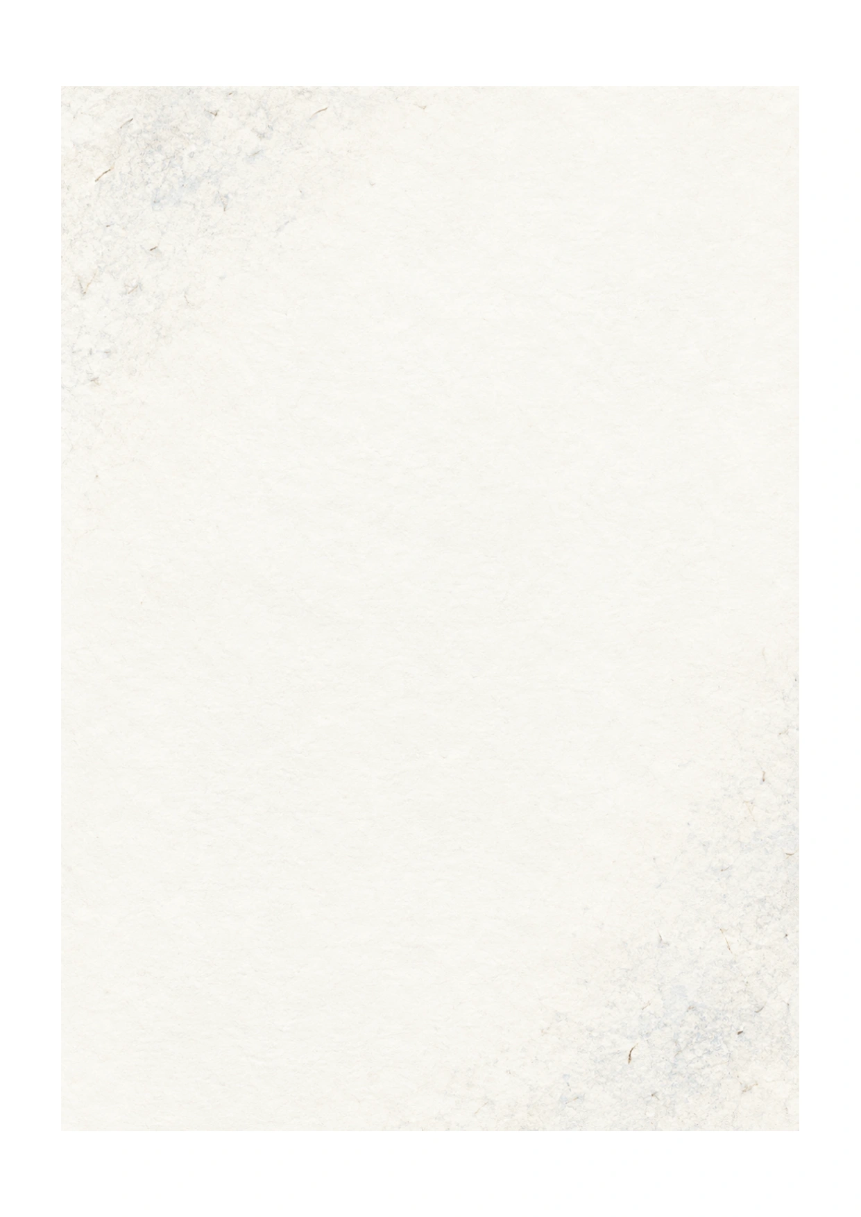 Actual cool cream collage background with a broad clear center and faint opposite-corner texture