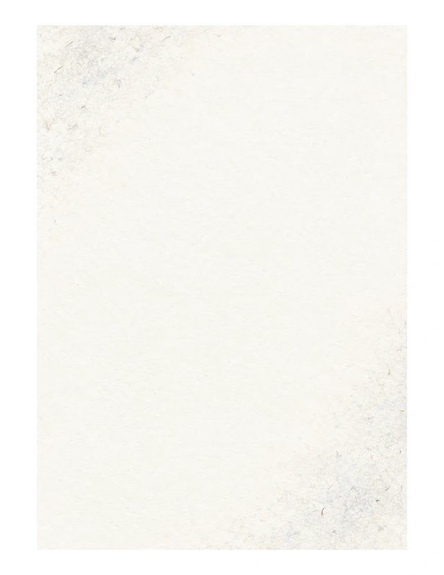 Actual cool cream collage background with a broad clear center and faint opposite-corner texture: full Letter printable sheet